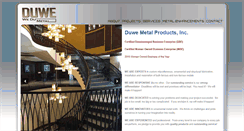 Desktop Screenshot of duwemetal.com